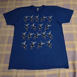 Vintage Daryl Hall And John Oates Live From 1985 Rock Tour T Shirt Large Y2k